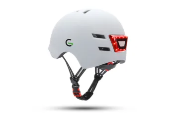 Gorunner hjelm hvid til elcykel segboard