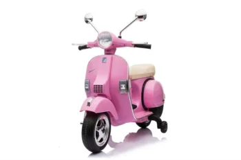 Vespa el scooter i pink, til børn