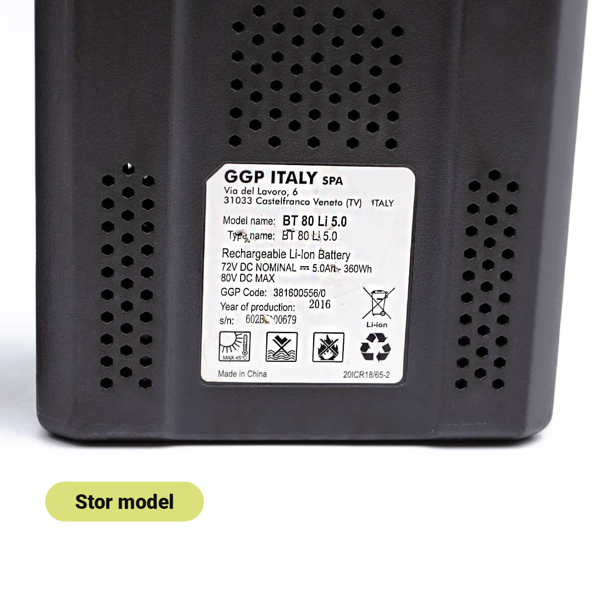 Renovering af Stiga BT 80V batteri - Billede 5