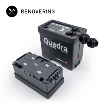 Quadra Elinchrom batteri renovering