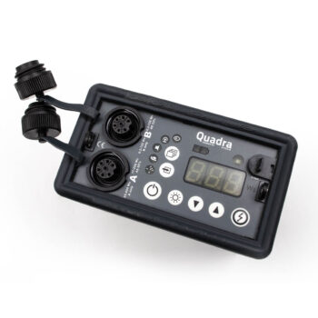 Quadra Elinchrom batteri set oppefra