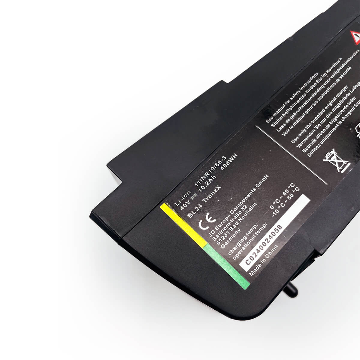 Renovering af TranzX BL24 elcykel batteri (40V) - Billede 3
